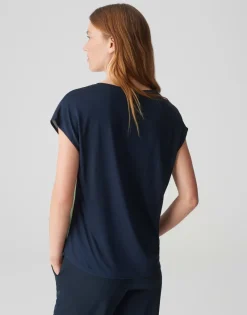 Opus Shirts*Saloma print coal blue