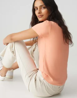 Opus Shirts*Samun pale orange