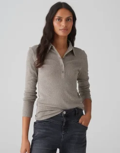 Opus Shirts*Sapippa warm taupe