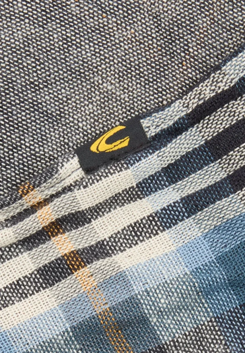 Camel Active Accessoires*Schal aus reiner Baumwolle Asphalt