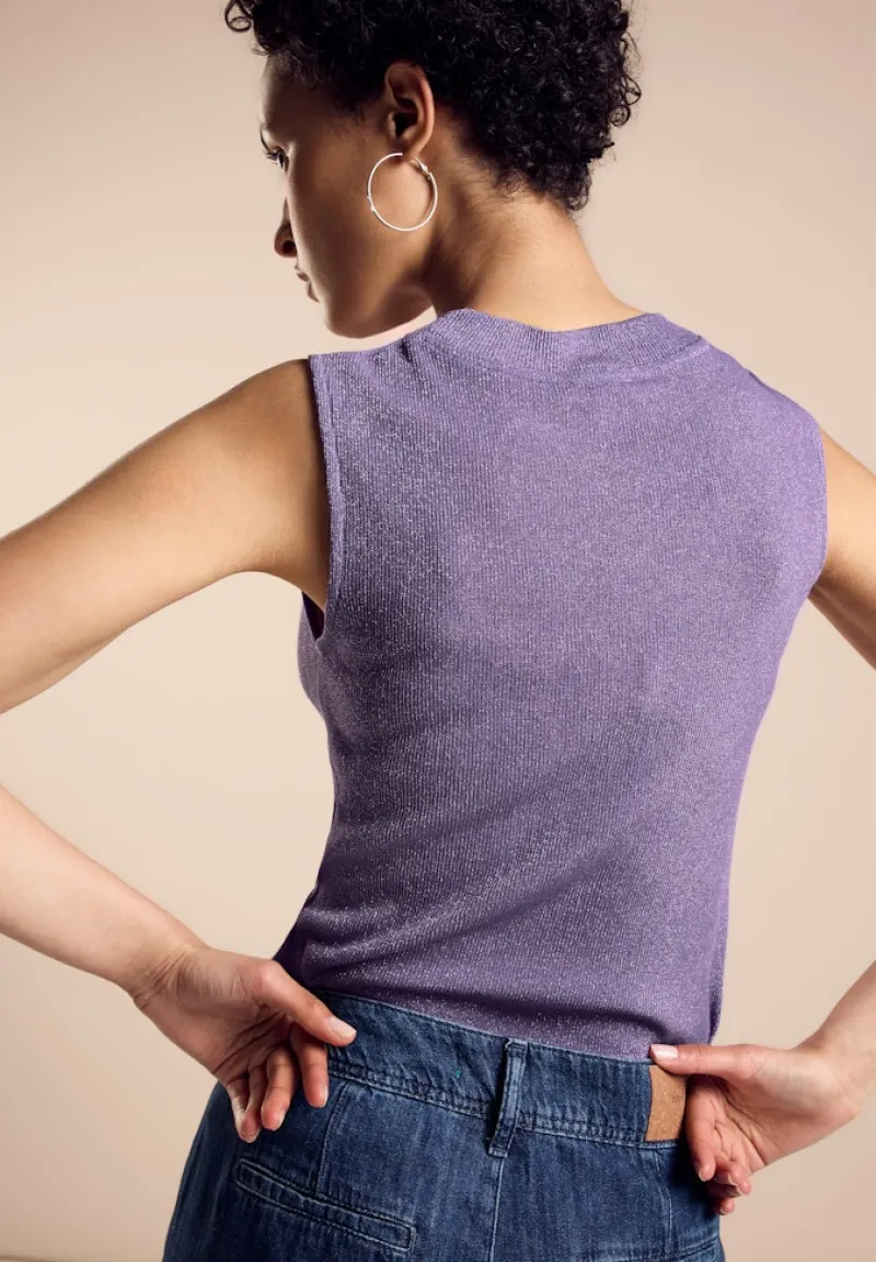 Street One Shirts*Schimmer Top bellflower lilac