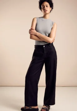 Street One Shirts*Schimmer Top smooth sand beige