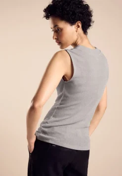 Street One Shirts*Schimmer Top smooth sand beige