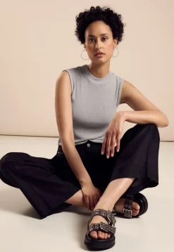 Street One Shirts*Schimmer Top smooth sand beige