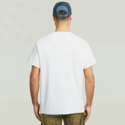 G-star Raw Shirts*Script r t white