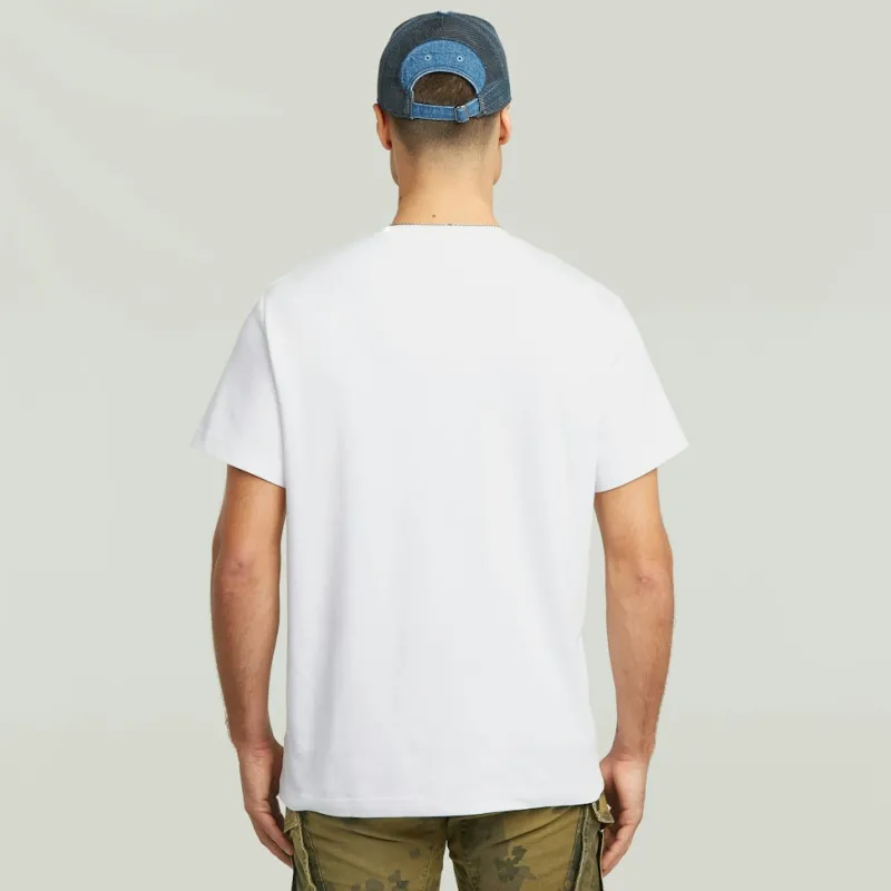 G-star Raw Shirts*Script r t white