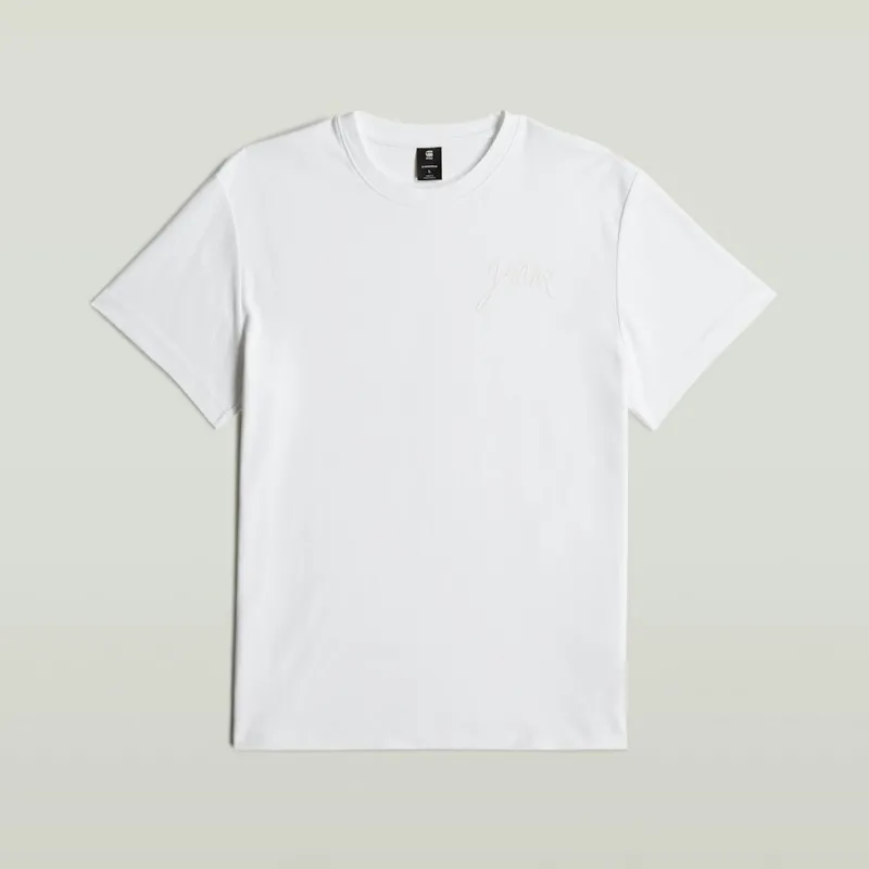 G-star Raw Shirts*Script r t white