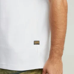 G-star Raw Shirts*Script r t white