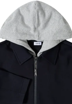 Cecil Jacken*Scuba Jacke mit Sweat-Inlay urban dark blue