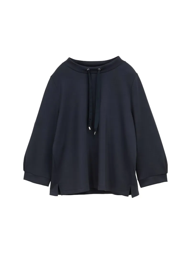 Tom Tailor Shirts*Scuba Langarmshirt mit Kordelzug lunar eclipse