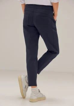 Street One Hosen*Scuba Loose Fit Hose deep blue