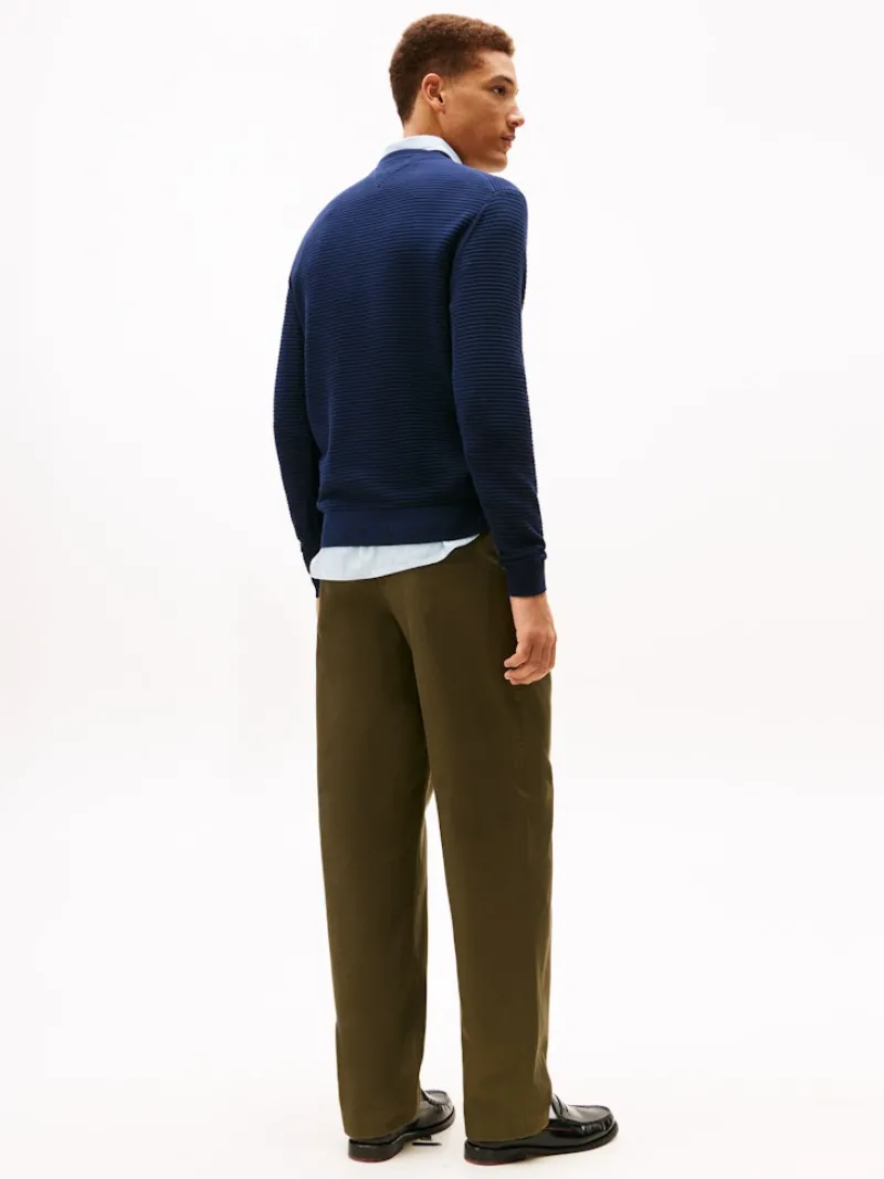 Tommy Hilfiger Pullover & Sweatshirts*SEASONAL STRUCTURE CNECK dark night navy