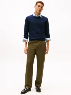 Tommy Hilfiger Pullover & Sweatshirts*SEASONAL STRUCTURE CNECK dark night navy