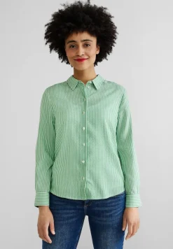 Street One Blusen*Seersucker Bluse brisk green