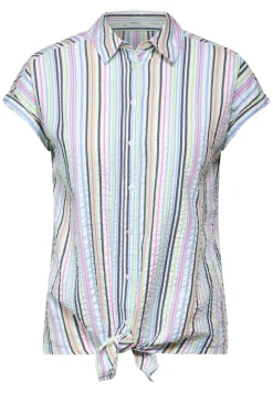 Cecil Blusen*Seersucker Bluse vanilla white