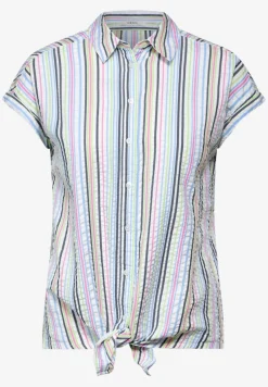 Cecil Blusen*Seersucker Bluse vanilla white