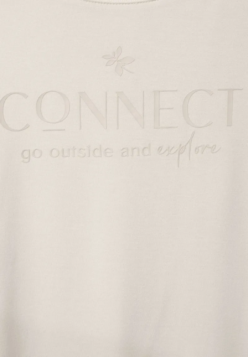 Street One Shirts*Seiden Look Shirt lucid white