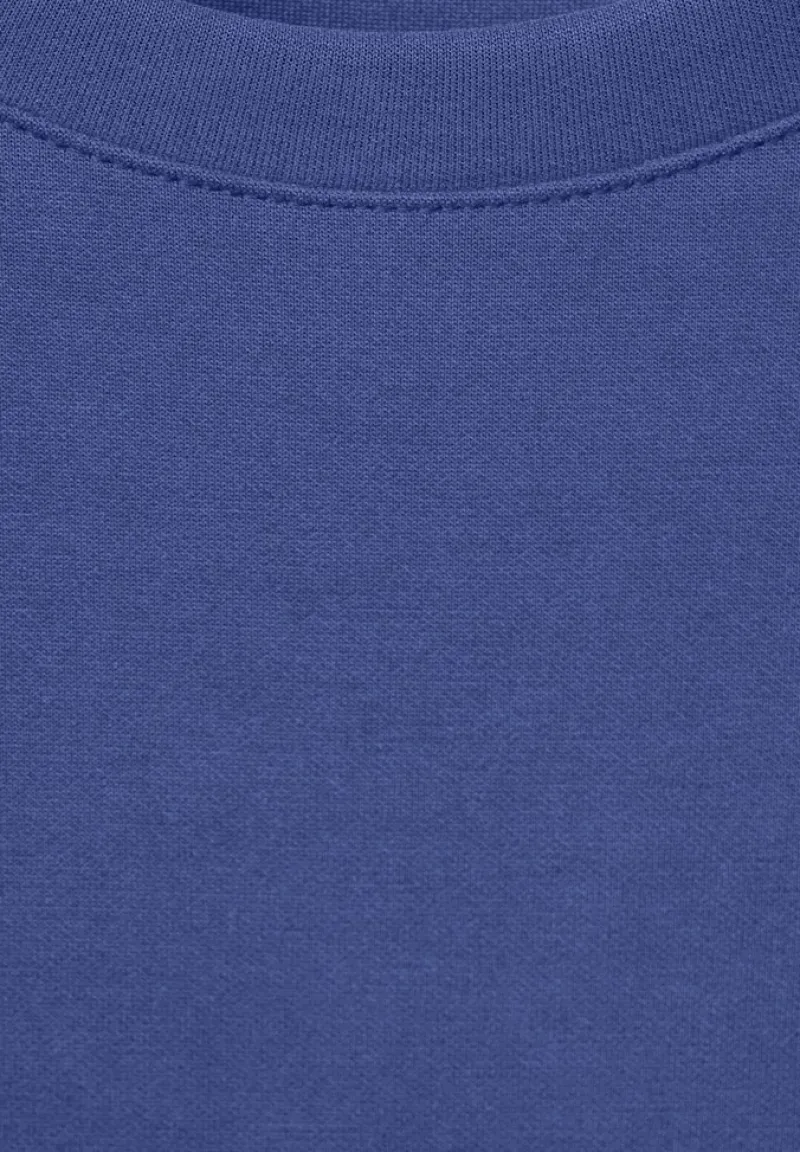 Street One Pullover & Sweatshirts*Seiden Look T-Shirt intense royal blue