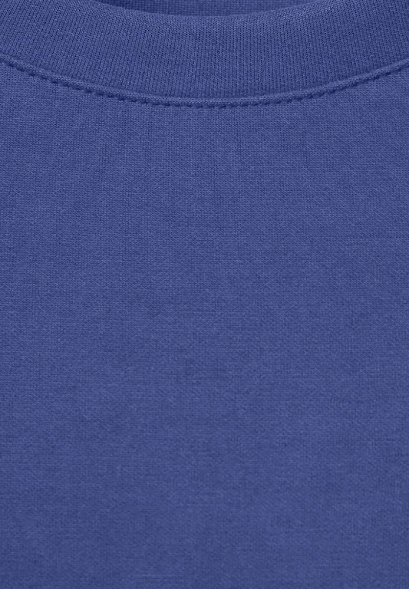 Street One Pullover & Sweatshirts*Seiden Look T-Shirt intense royal blue