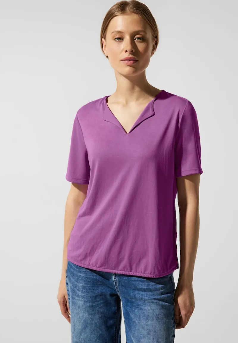 Street One Shirts*Seidenlook Shirt meta lilac