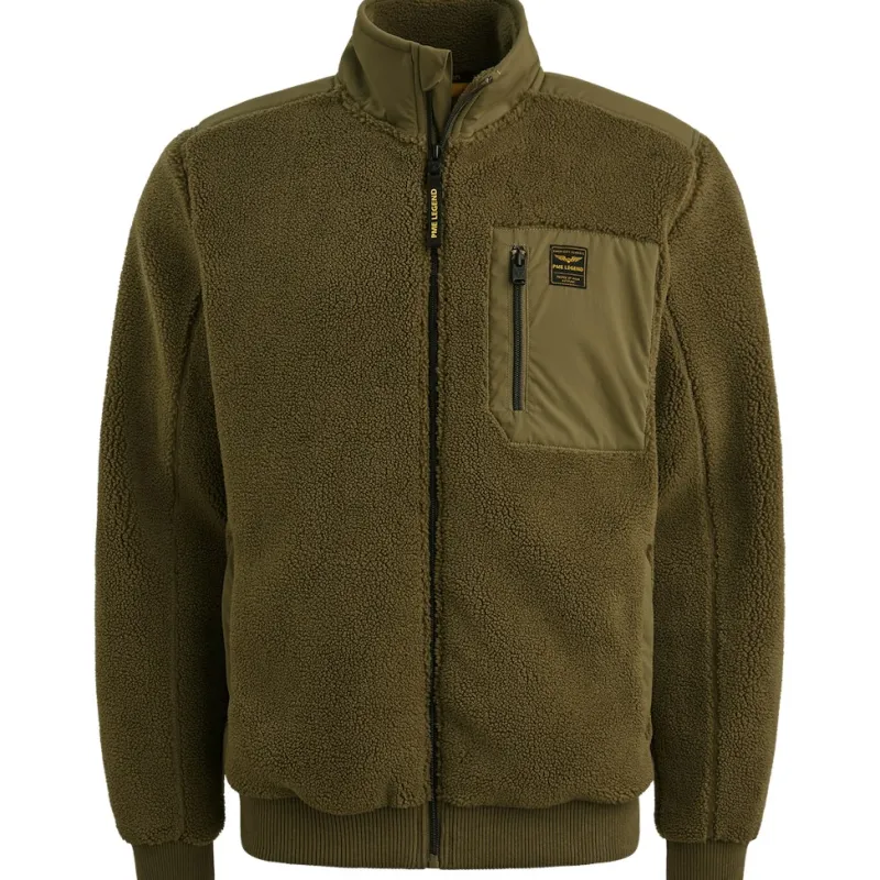 PME Legend Pullover & Sweatshirts|Big Boys*sherpa hybrid dusky green