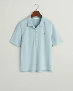 Gant Shirts*Shield Piqué Poloshirt dove blue