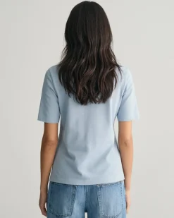 Gant Shirts*Shield Piqué Poloshirt dove blue