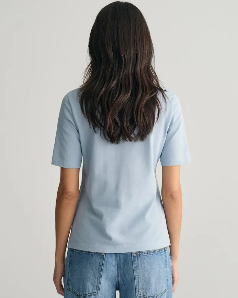 Gant Shirts*Shield Piqué Poloshirt dove blue