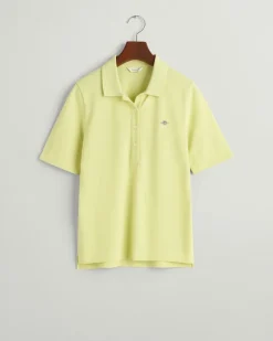 Gant Shirts*Shield Piqué Poloshirt pastel lime