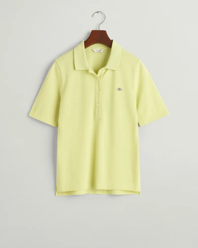 Gant Shirts*Shield Piqué Poloshirt pastel lime