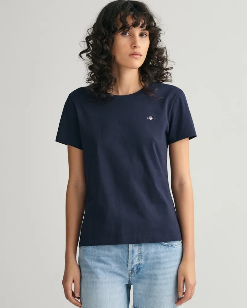 Gant Shirts*Shield T-Shirt evening blue