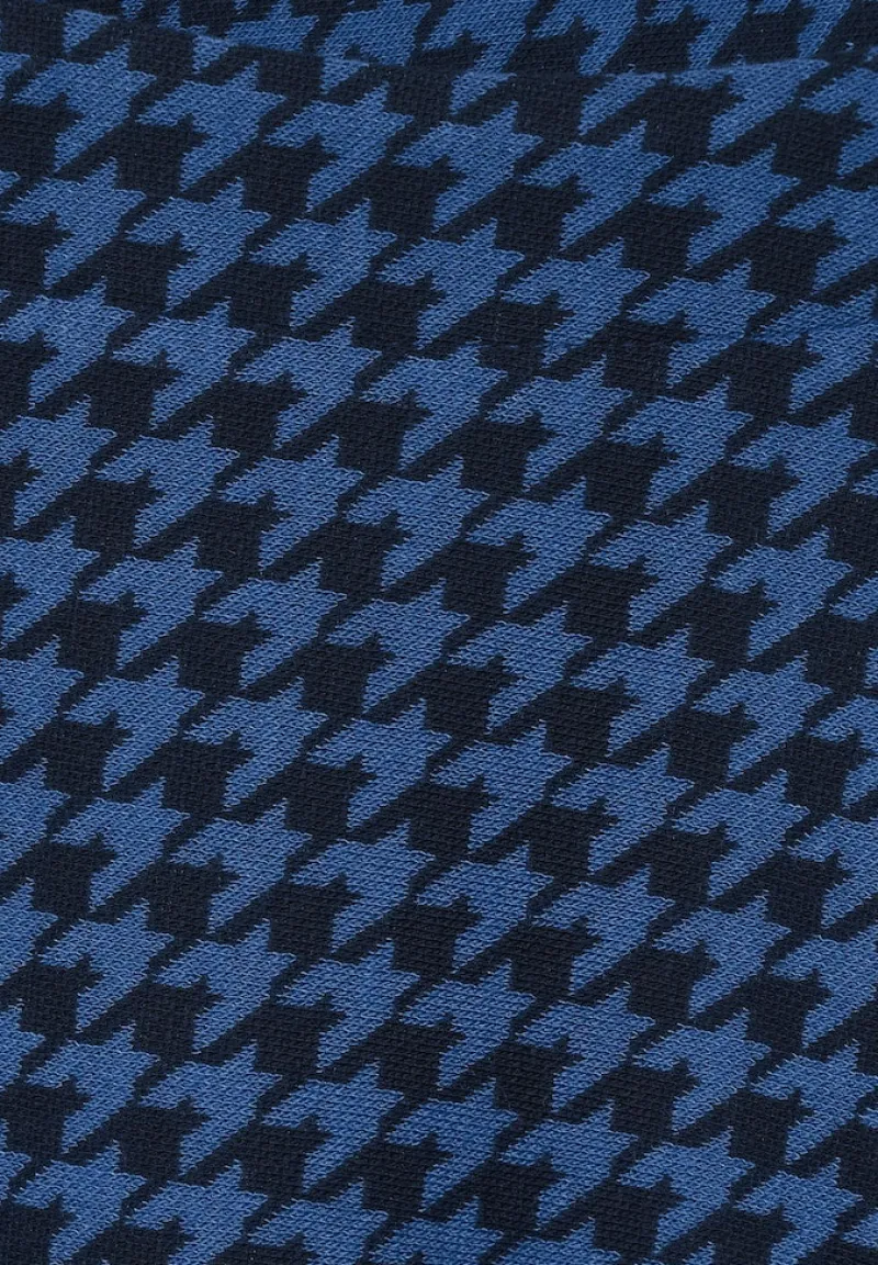 Street One Shirts*Shirt im Jacquard Muster dazzling blue