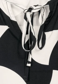 Street One Shirts*Shirt im Materialmix Black