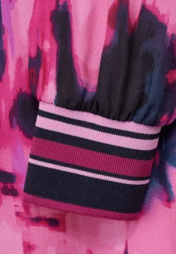 Street One Shirts*Shirt im Materialmix bright cozy pink