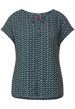 Street One Shirts*Shirt im Materialmix meta lilac