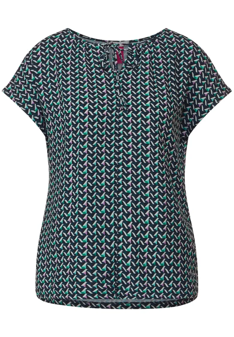 Street One Shirts*Shirt im Materialmix meta lilac