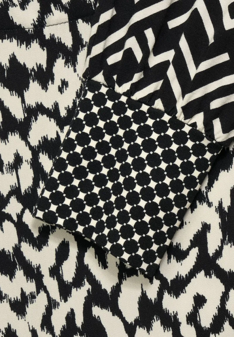 Street One Shirts*Shirt im Printmix Black