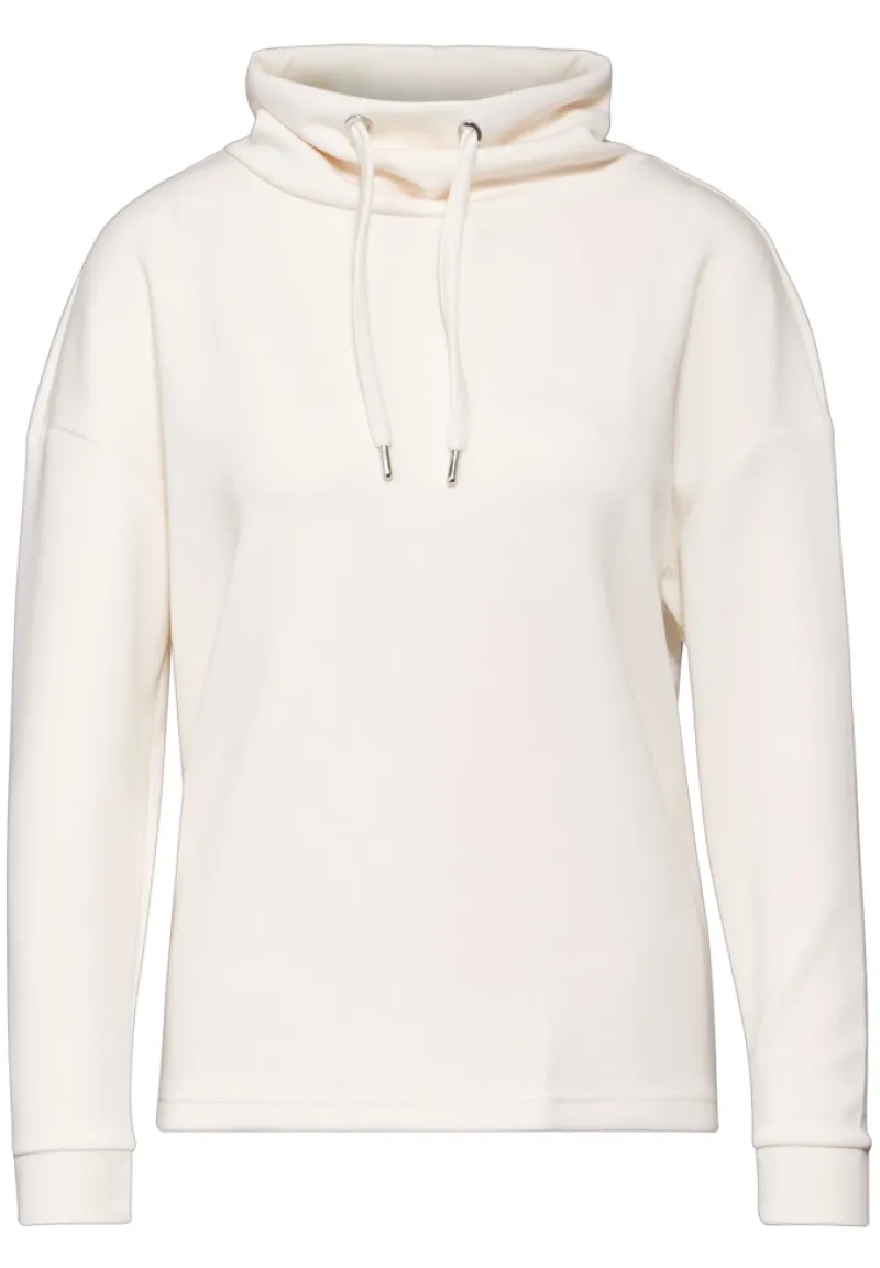 Street One Shirts*Shirt im Silk Look lucid white