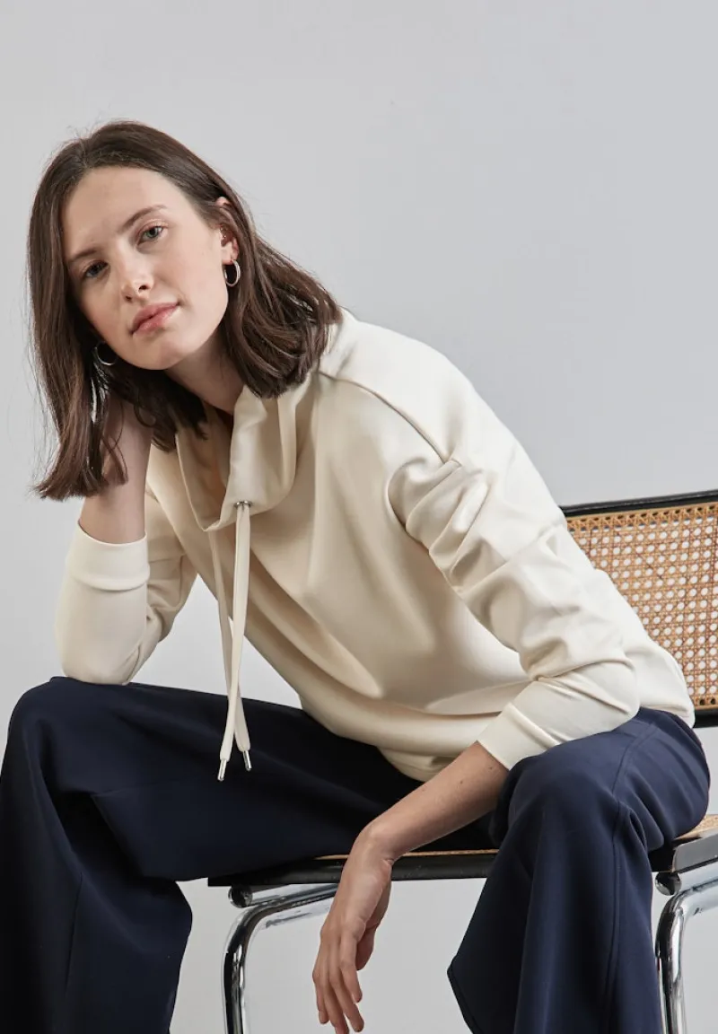 Street One Shirts*Shirt im Silk Look lucid white