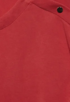 Street One Shirts*Shirt im Silk Look mandarin red