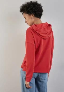 Street One Shirts*Shirt im Silk Look mandarin red