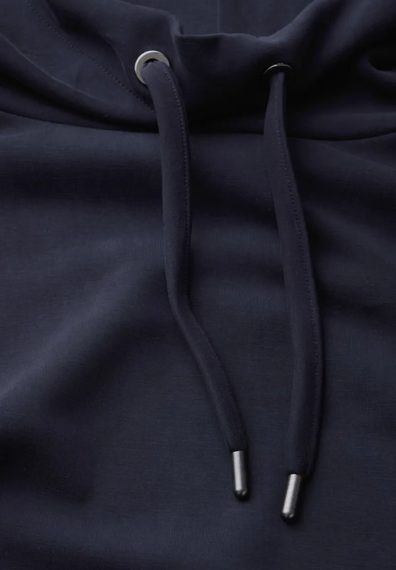 Street One Shirts*Shirt im Silk Look night sky blue