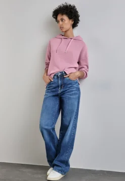 Street One Shirts*Shirt im Silk Look sunrise pink