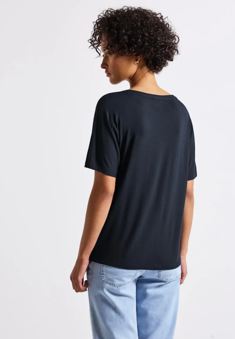 Street One Shirts*Shirt im Tunika-Look deepwater blue