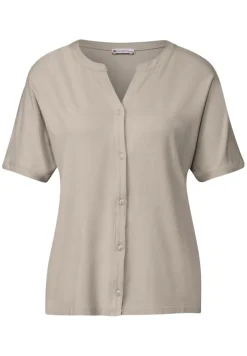 Street One Shirts*Shirt im Tunika-Look morning beige