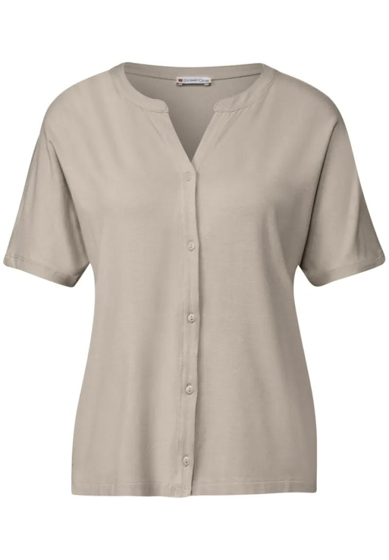 Street One Shirts*Shirt im Tunika-Look morning beige