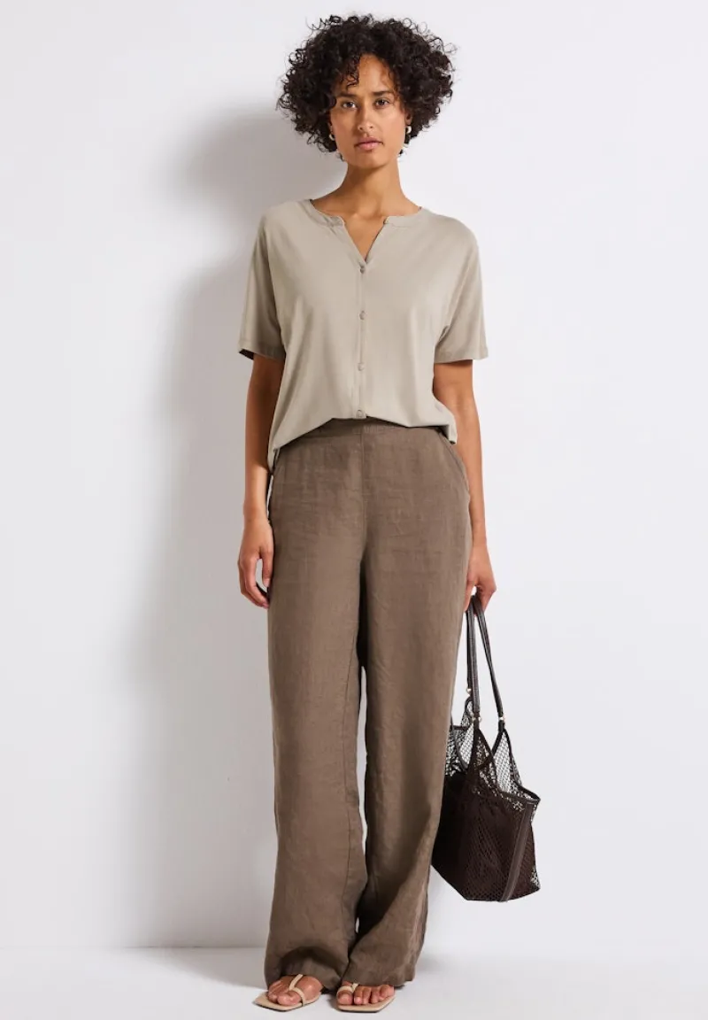 Street One Shirts*Shirt im Tunika-Look morning beige