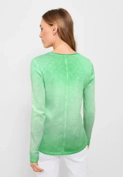 Cecil Shirts*Shirt in gewaschener Optik smash green