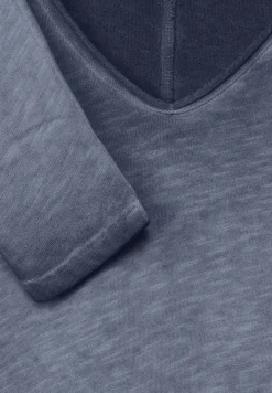 Cecil Shirts*Shirt in gewaschener Optik deep blue