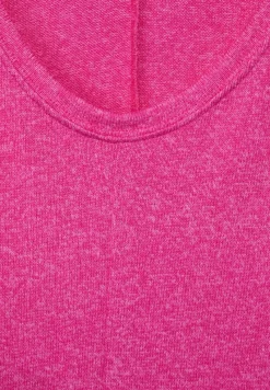 Street One Shirts*Shirt in Melange lavish pink melange